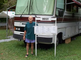 Camp Inn Campground Host Welcomes Campers to join us on the Nantahala River North Carolina